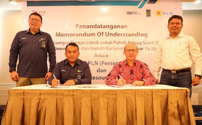 11 Pabrik Sawit  Grup First Resources Beralih Gunakan Listrik PLN di Riau