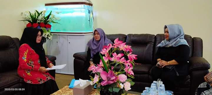 Bicarakan Program 2020, Hj Muslimawati Catur Terima Pengurus KPPI Kampar