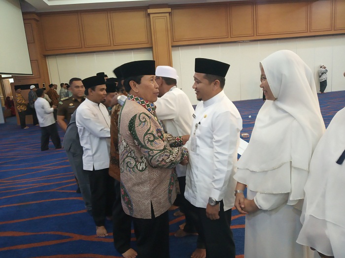 70 JCH 2019 dari Korpri Rohul Dilepas Bupati Sukiman