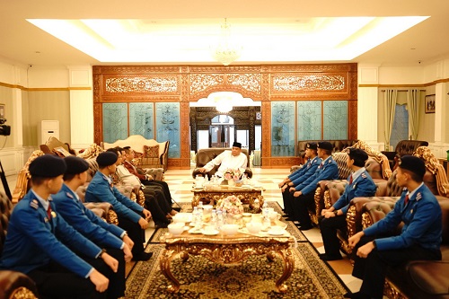 Gubernur Riau Edy Nasution Terima Kunjungan Siswa SMA Taruna Magelang