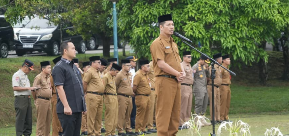 Perdana, Mukhlisin Pimpin Apel  ASN Pasca Suhardiman Amby Ditangkap KPK