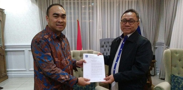 Putra Riau Irvan Herman Dipercaya Jabat Wakil Sekjen dan Korwil Riau di DPP PAN