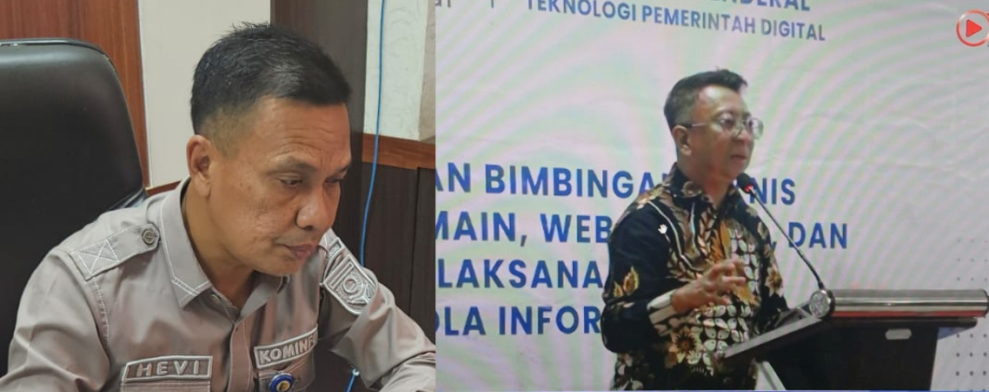 Perkuat Digitalisasi hingga ke Desa, Diskominfoss Kuansing Ikuti Bimtek Komdigi RI