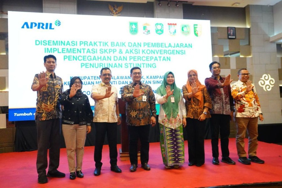 PT. RAPP Perkuat Strategi Penurunan Stunting di Provinsi Riau
