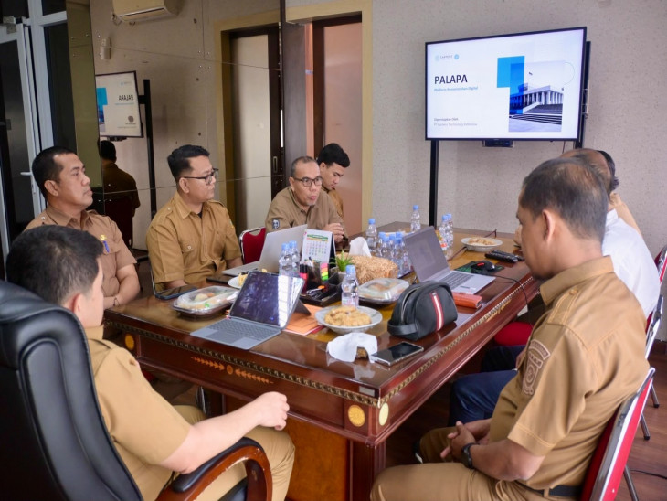 Sekda Kampar Terima Audiensi PT Cartenz Technology Indonesia, Sosialisasikan Platform Palapa untuk Transformasi Digital Pemerintahan