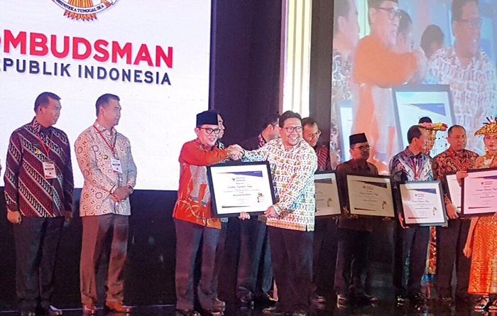 Ini Harapan Wako Dumai Usai Terima Predikat Kepatuhan Tinggi Ombudsman RI