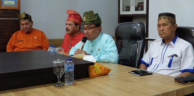 Jaga Silaturrahmi, Bupati Inhil Gelar Press Conference dengan Insan Pers
