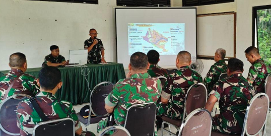 Tim Gabungan TNI Petakan Wilayah Rawan Karhutla di Kuansing