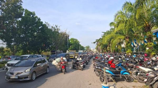 Dishub Ingatkan Jangan Paksakan Kendaraan Masuk saat Kantong Parkir Penuh