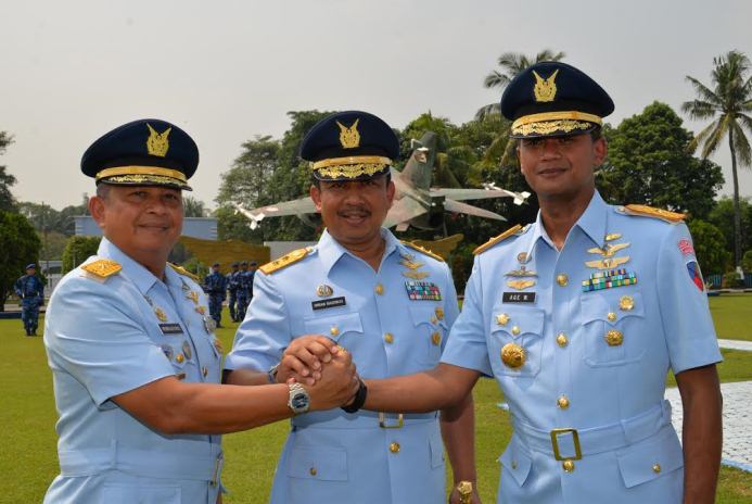 Marsma TNI T.B.H Age Wiraksono, S.IP.,M.A Jabat Komandan Lanud Rsn