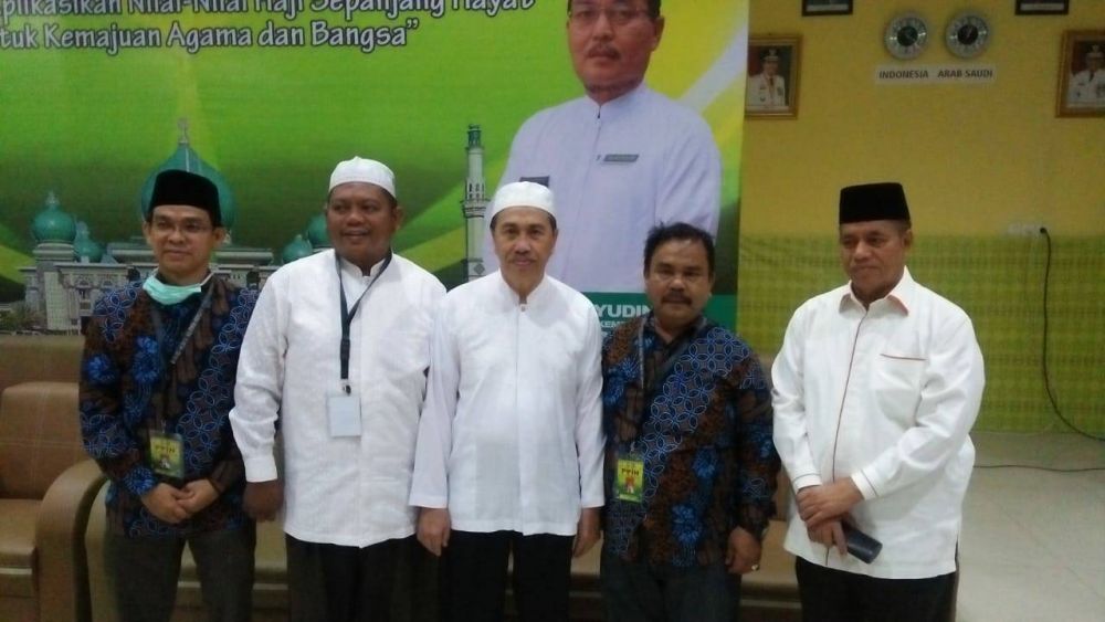 Gubri Sambut Kepulangan 443 Jemaah Haji Riau dari Tanah Suci