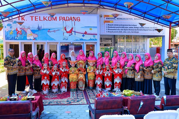 Ditetapkan Sebagai TK Percontohan, TK Telkom Padang terima Kunjungan DPC PP-PAUD Kabupaten Kampar