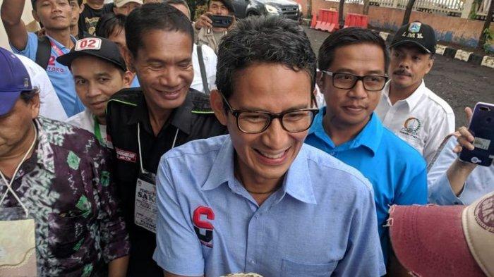 Blak-blakan! Ini Alasan Sandi Tidak Hadiri Deklarasi Awal 'Kemenangan Capres' Prabowo, Cegukan dan Kelelahan Lambung