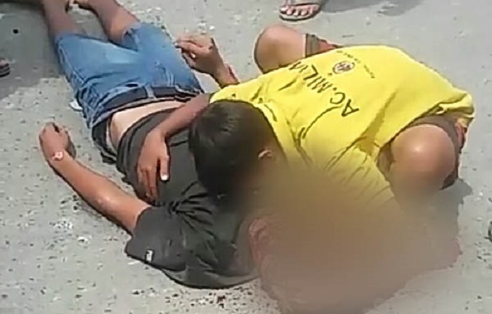 TRAGIS...Elakkan Kakek Tua Menyeberang Jalan, Pemuda Ini Malah Bersimbah Darah, Begini Ceritanya