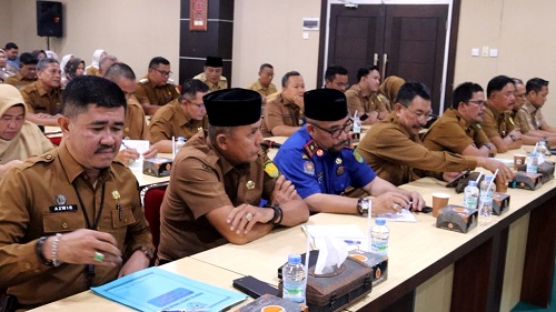 Pj Sekda Pimpin Rapat Koordinasi Penyelesaian Gaji non-Aparatur Sipil Negara ASN
