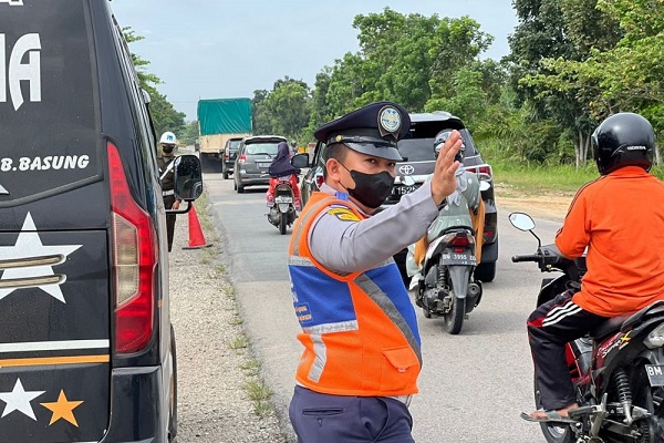 WOW...Sebanyak 533 Kendaraan Kena Tilang Razia Tim Gabungan di Riau