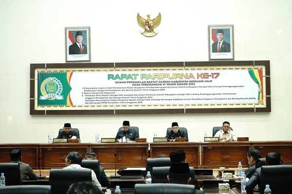 Rapat Paripurna DPRD Inhil Setujui Pertanggungjawaban APBD 2024 dan Bupati Sampaikan Pengantar KUPA-PPAS 2025