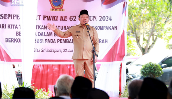 Wabup Siak Hadiri SIlaturahmi Bersama PWRI