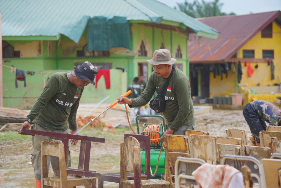 36 Personel Satpol PP Riau Kembali dari Tanah Aceh
