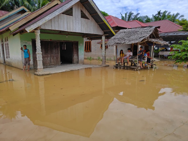 526 Rumah Di Empat Kecamatan Kuansing Terdampak Banjir