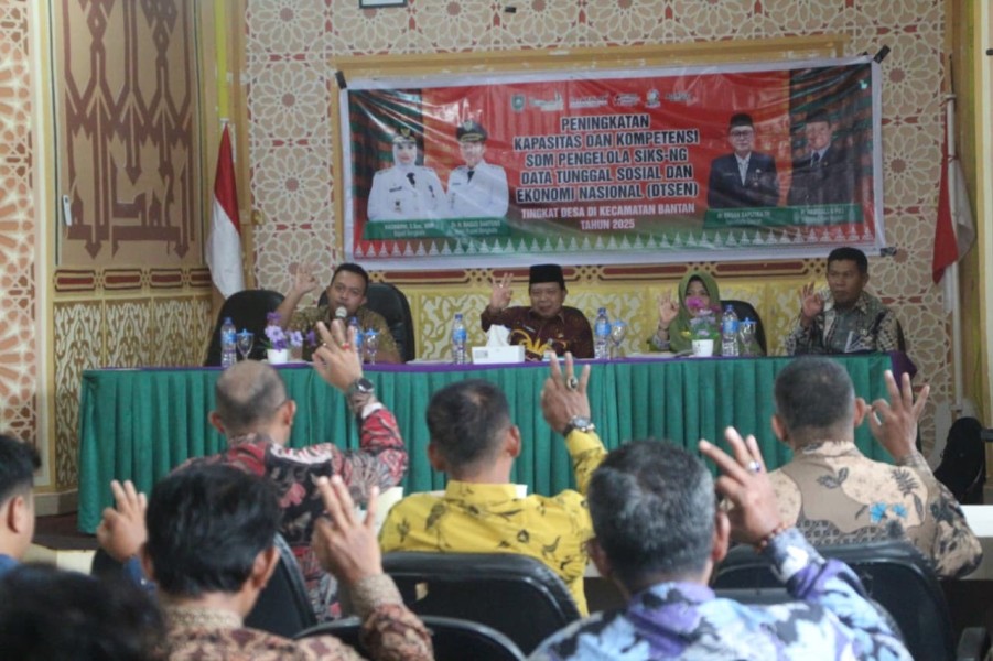 Pemkab Bengkalis Kembali Lakukan Peningkatan Kapasitas dan Kompetensi SDM pengelola SIKS NG DTSEN