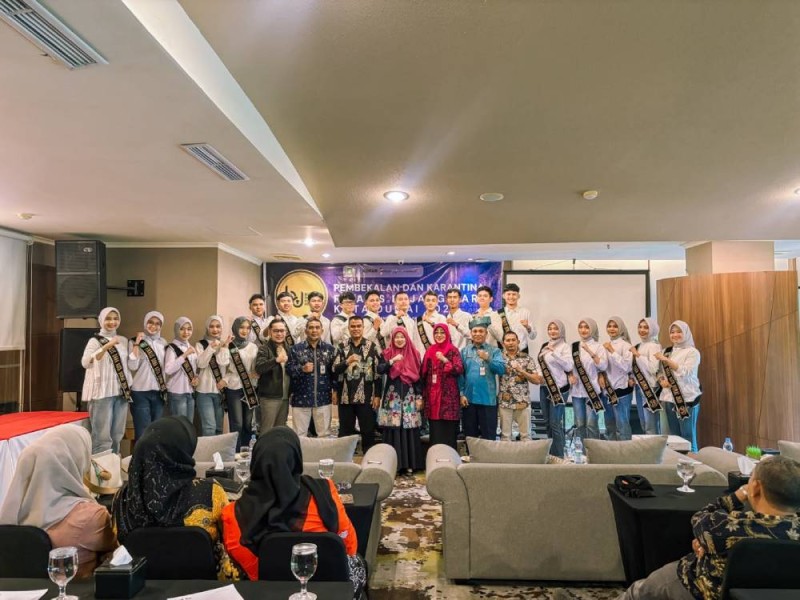 Karantina dan Pembekalan Bujang Dara Kota Dumai 2026 Resmi di Mulai