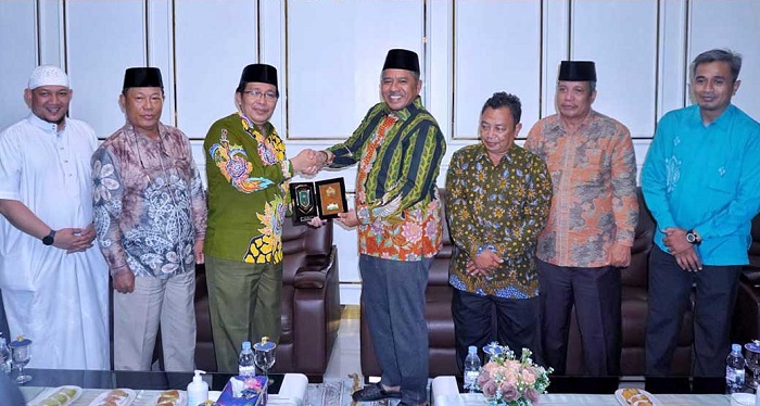 Persiapan Kota Percontohan, Direktur Zakat dan Wakaf Kemenag Temui Bupati Siak