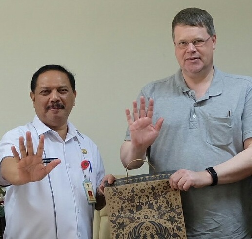 Sekda Inhil Jamu Kedatangan Peneliti dari Belanda