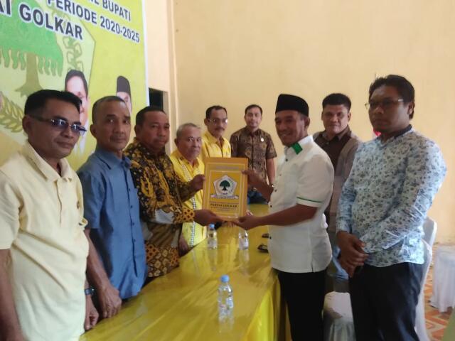 Ir H Hafith Syukri Cari Dukungan ke Partai Golkar