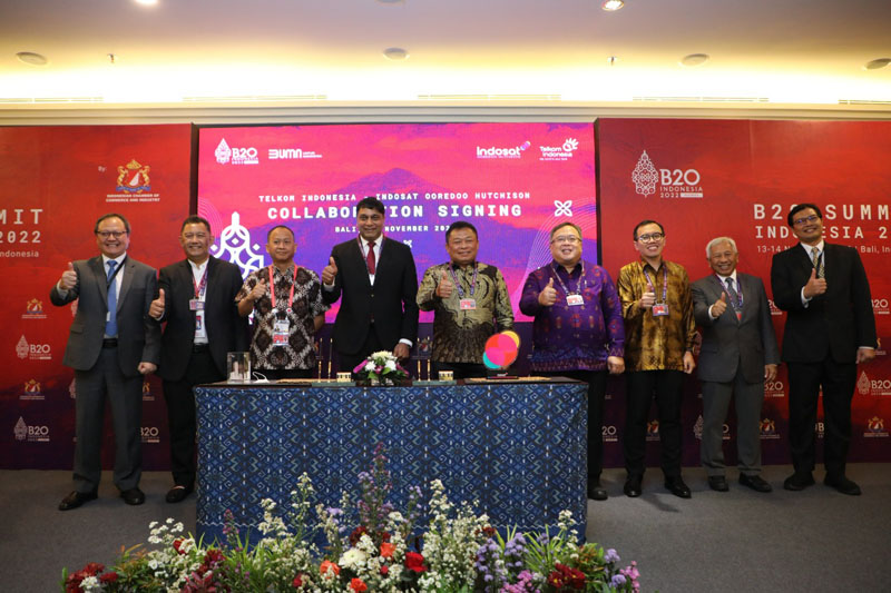 Telkom dan Indosat Ooredoo Hutchison Berkolaborasi Berikan Pengalaman Digital Terbaik bagi Masyarakat