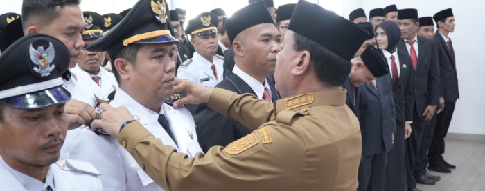 Penyegaran, Bupati Kuansing Lantik 147 Pejabat