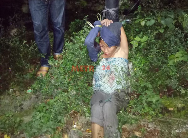 Diseret  Dipukuli dan Diikat di Tiang Listrik, Perempuan Dituduh Pelaku Penculikan Anak Nyaris Dibakar Massa