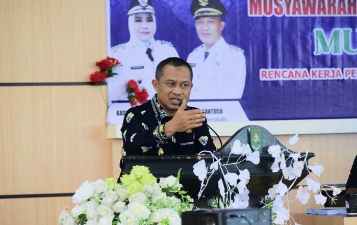Wakil Bupati Resmi Buka Musrenbang Kecamatan Bukit Batu tahun 2023