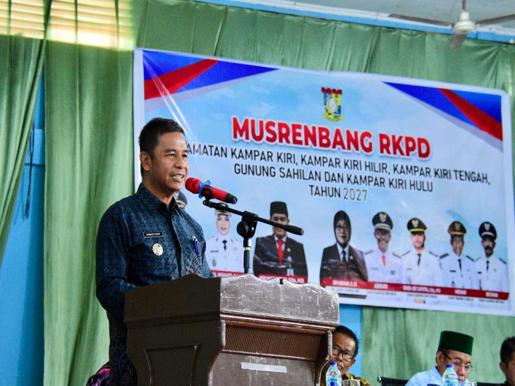Bupati Kampar Usulan Prioritas Harus Berdampak langsung kepada Masyarakat