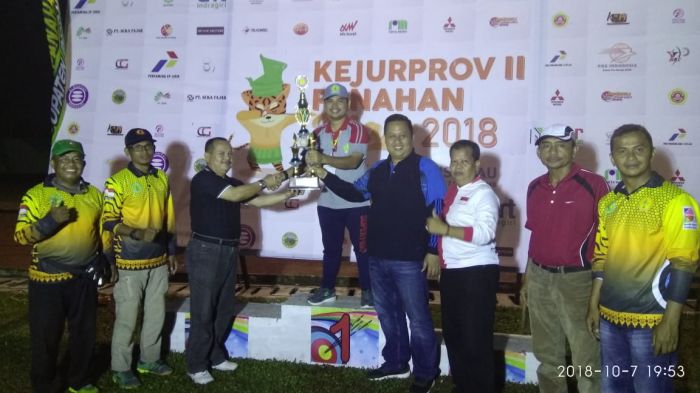 Kampar Juara Umum Kejurda II Panahan Riau 2018 di Inhu