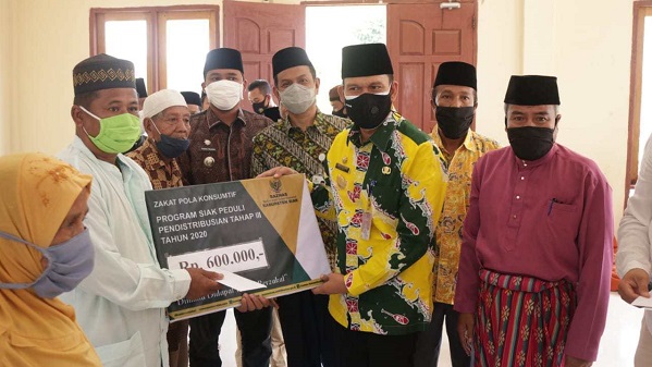 Ikut Bantu Masyarakat di Masa Pandemi Covid-19, Pjs Bupati Siak Apresiasi Kerja Baznas