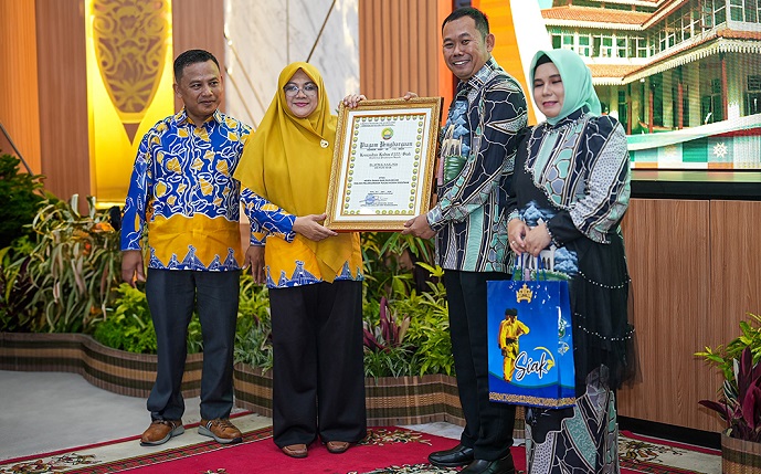 Bupati Siak Hadiri Pisah Sambut Komandan Kodim 0322