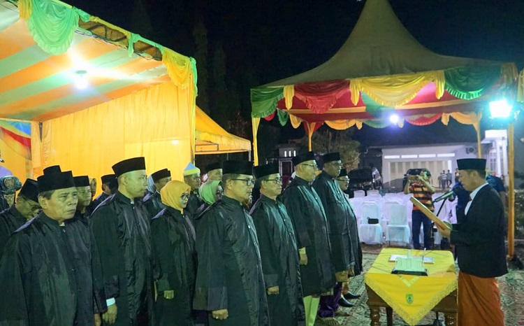 Bupati Rohil Kukuhkan Dewan Hakim dan Majelis Hakim MTQ ke XVIII Tingkat Kabupaten