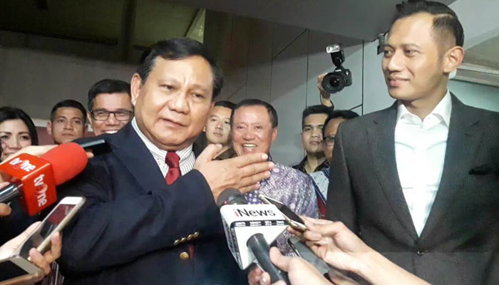 Dukung Pernyataan Prabowo, AHY: Jika Ingin Damai, Bersiaplah Berperang!