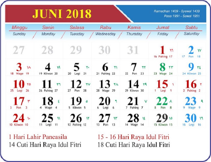 KABAR BAIK...Pemerintah Tambah Libur Lebaran Jadi 9 Hari, 13-21 Juni 2018
