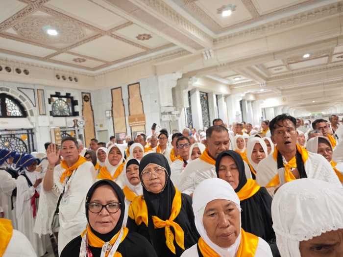 Jamaah Haji Kampar Kloter 05 Langsung Laksanakan Tawaf dan Sa’i
