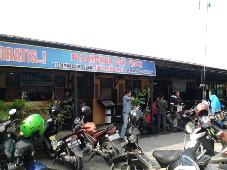 Asyiiik...Ada Pelayanan Cek Fisik Gratis di Samsat Pekanbaru Selatan