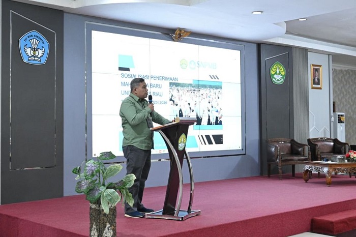 Sosialisasi Penerimaan  Mahasiswa Baru,  SMA Negeri 5 Kota Dumai Kunjungi Universitas Riau