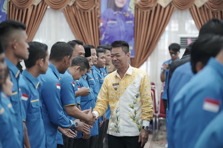 Bupati Afrizal Minta KNPI Rohil Dapat Ayomi Organisasi Lain Untuk Bangun Daerah
