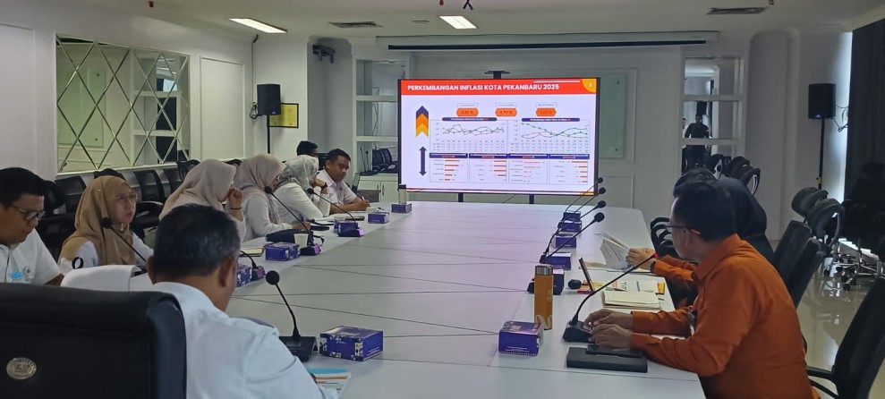 BPS Paparkan Potensi Inflasi di Kota Pekanbaru Jelang Ramadhan: Cabai Turun, Jengkol dan Sayuran Naik, Emas....