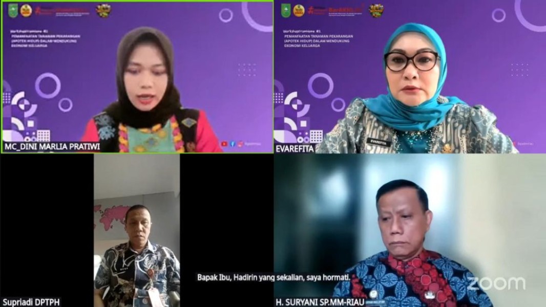 Apotek Hidup Jadi Solusi: BPSDM Riau Dorong Kemandirian Ekonomi Keluarga