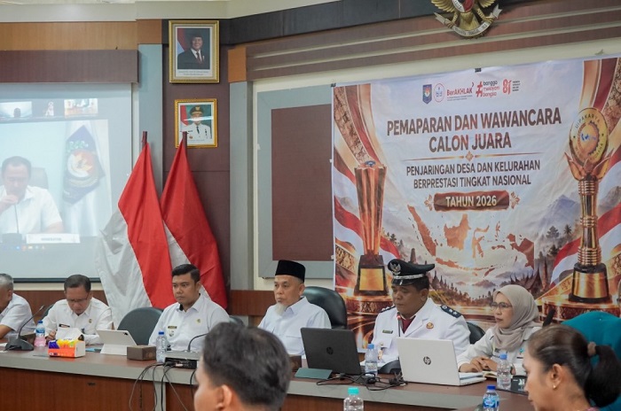 Kelurahan Basilam Baru Ikuti Penjaringan Kelurahan Berprestasi Tingkat Nasional