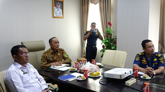 Bupati Dukung Percepatan Pengoperasian Pelabuhan Parit 21, Tindaklanjuti Hasil Ekspose KSOP Tembilahan