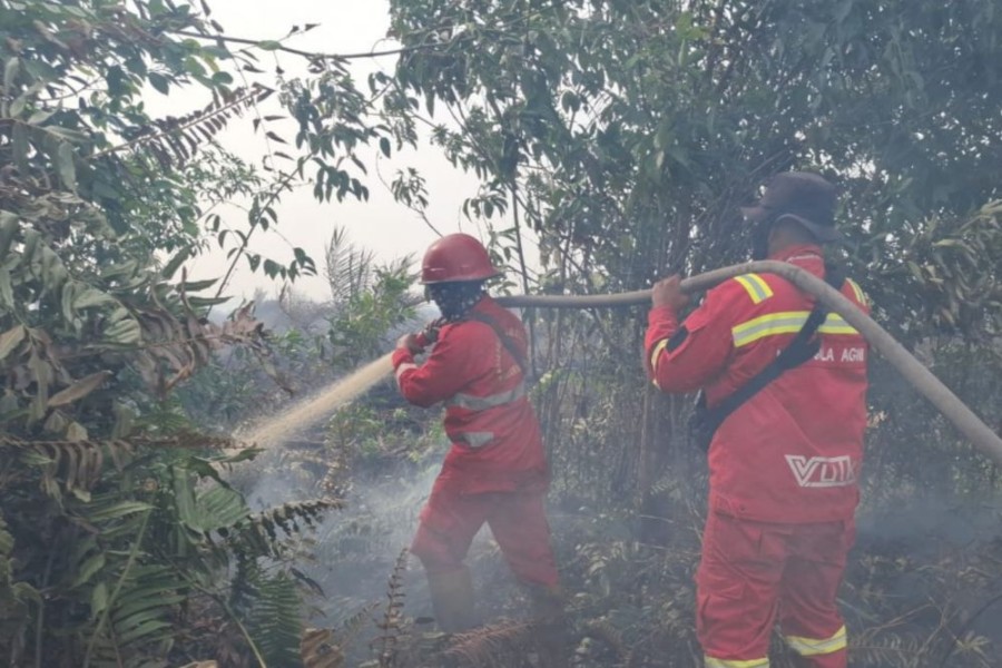 BPBD Damkar Riau Gelar Rapat Koordinasi Penanganan Karhutla Lintas Daerah