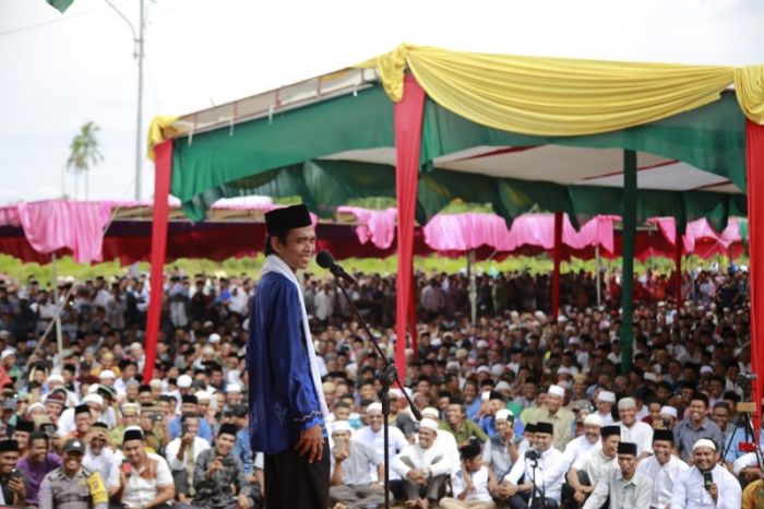 Ustadz Abdul Somad Tabliqh Akbar di Sei Apit Siak